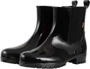 planone Short Rain Boots Women Fashion Waterproof Chelsea Boots for Women Light Outdoor Garden Shoes Ankle Muck Boots for Ladies Non Slip Work Shoes Rubber Boots with Premium Comfort Insole
