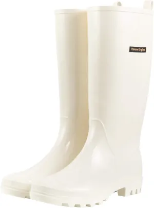 planone Tall Rain Boots Women Fashion Waterproof Boots for Women Light Outdoor Garden Shoes Muck Boots for Ladies Non Slip Work Shoes Rubber Boots with Premium Comfort Insole