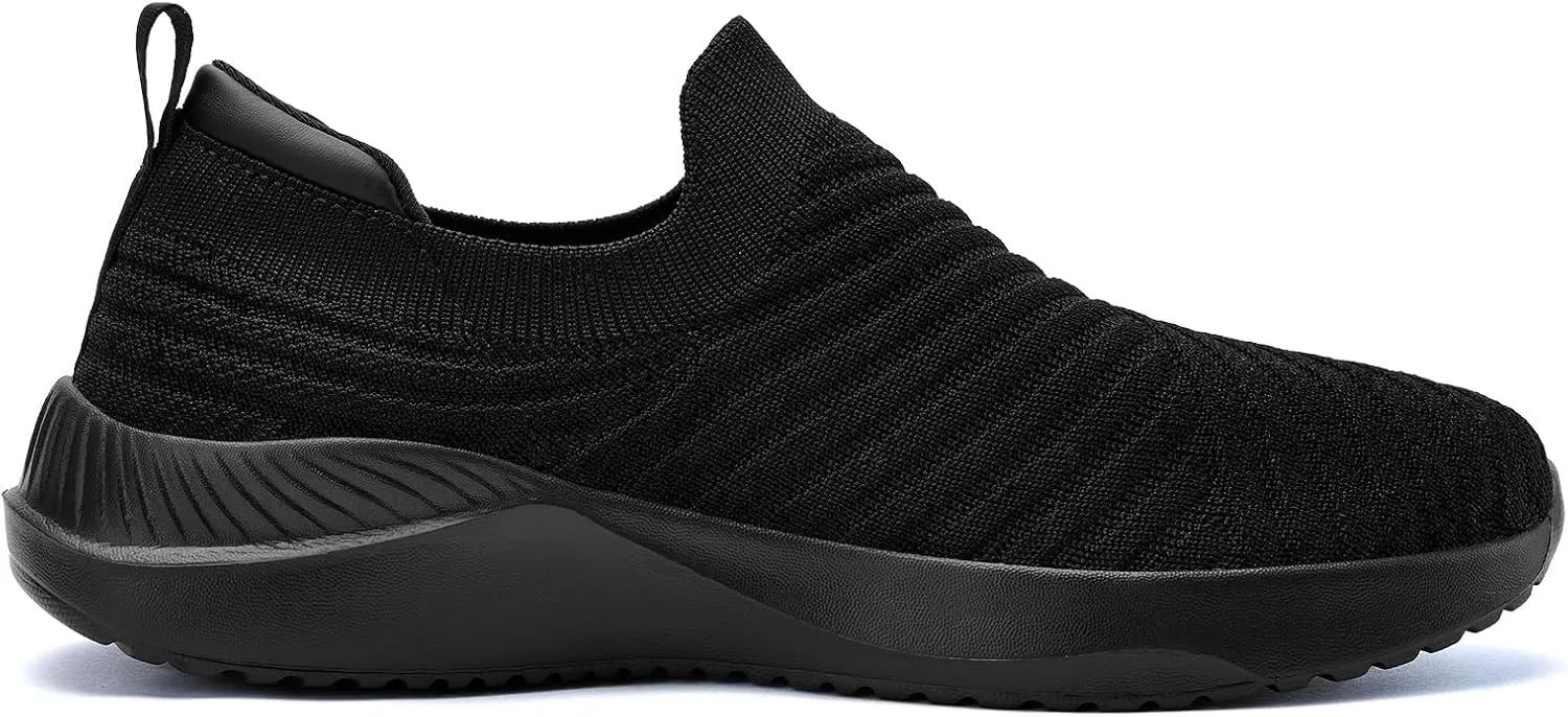 PPQ Womens Slip On Walking Shoes-Lightweight Comfort Breathable Travel Slip in Sneakers
