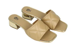 Premium Ladies fancy heel chappal 95708