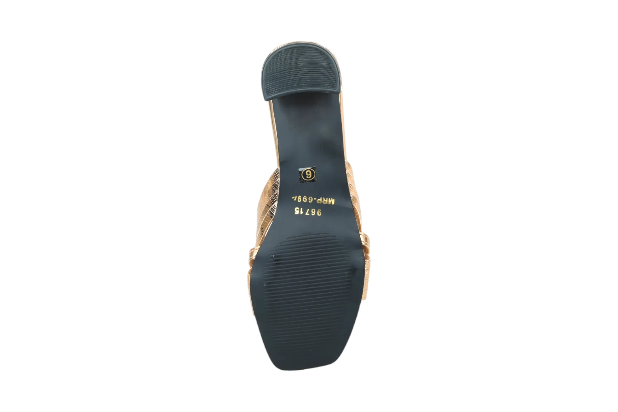 Premium Ladies fancy heel chappal 96715