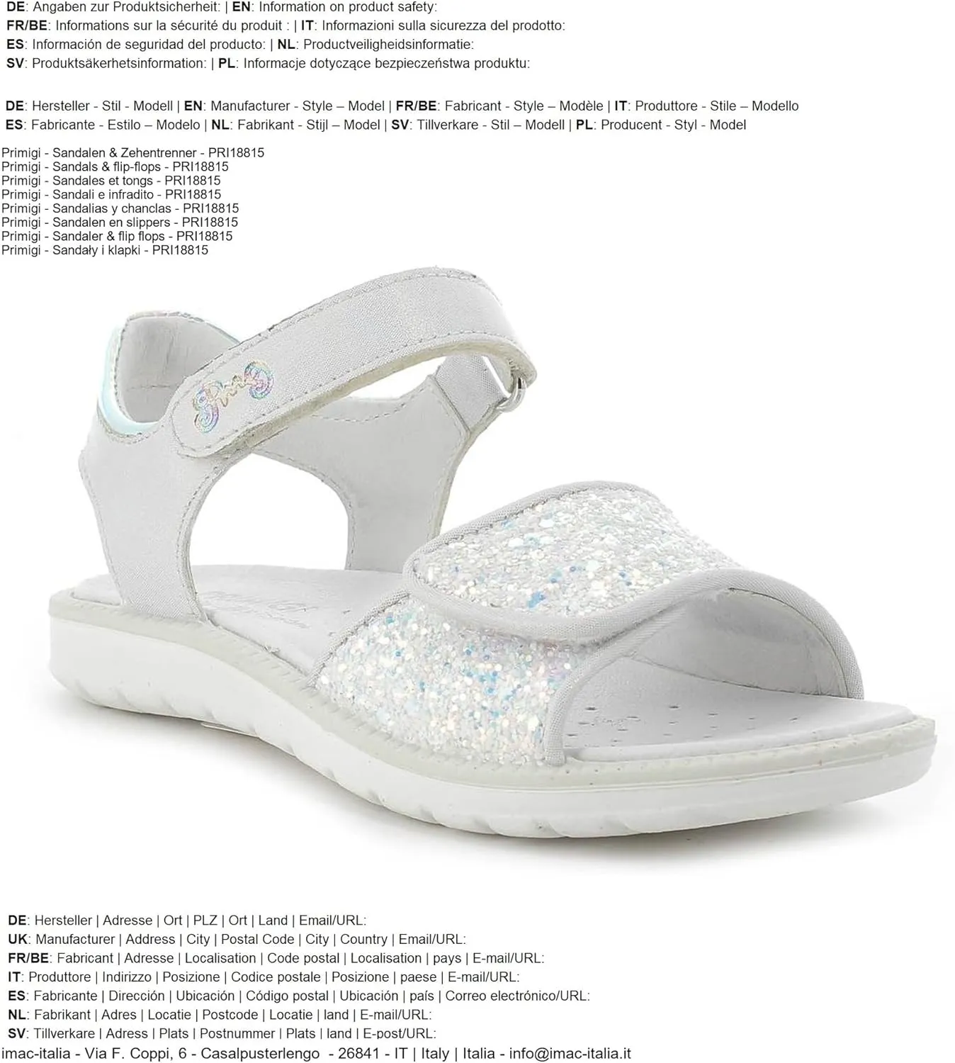 Primigi Women's Slingback Sandal