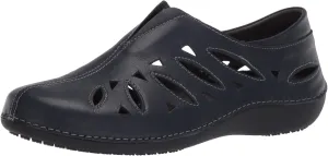 Propet Womens Cami Cut Out Slip On Flats Casual - Brown
