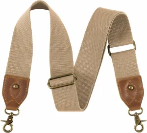 Purse Strap-2"Crazy Horse Leather Wide Shoulder Strap Adjustable Replacement,Jacquard Embroidery Bag Straps