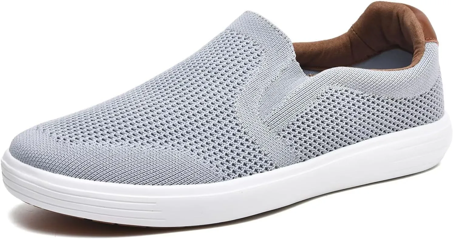 Puxowe Men's Casual Slip On Walking Shoes Mesh Comfortable Loafer