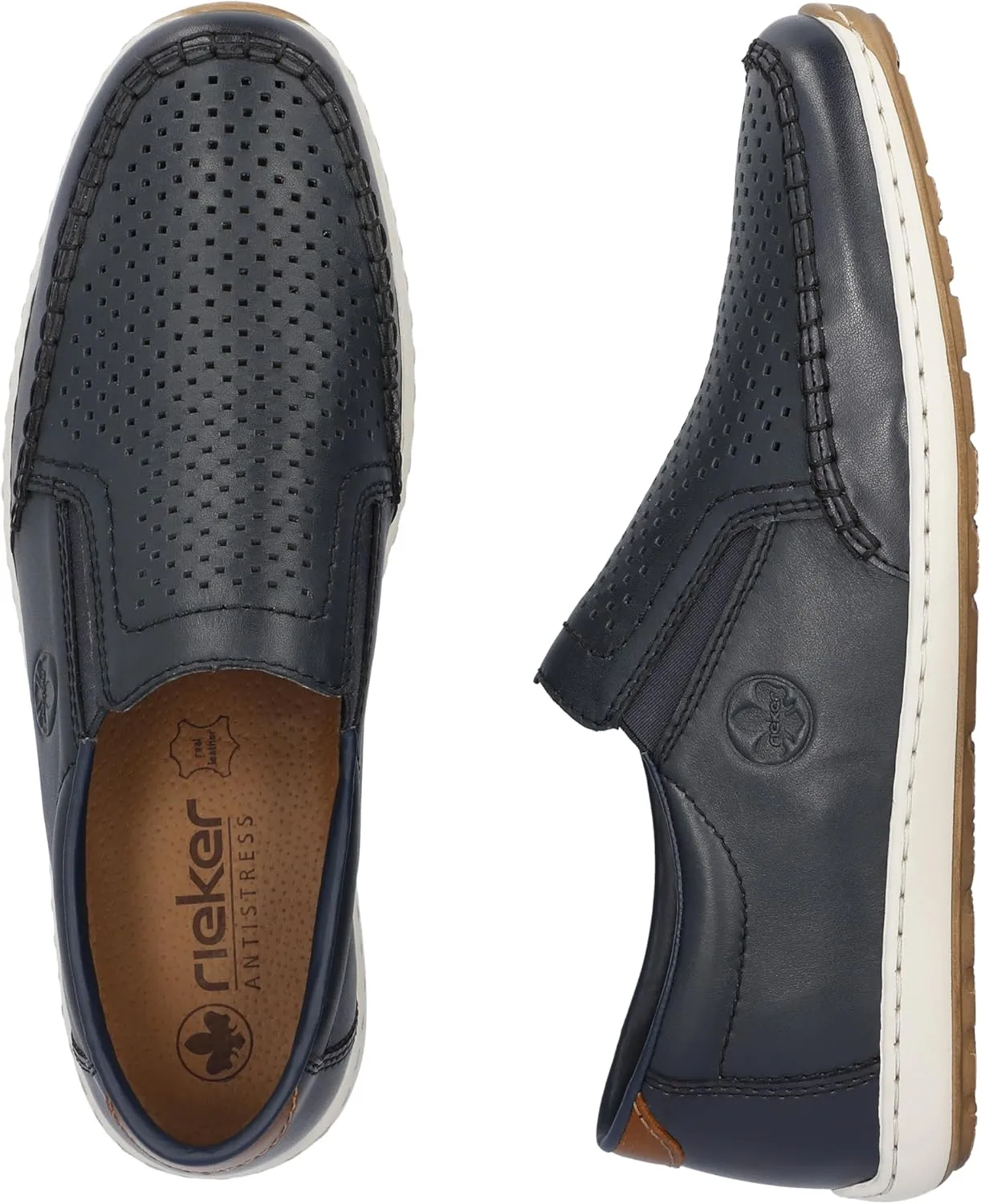 Rieker Men's Low-Top Sneakers Loafer
