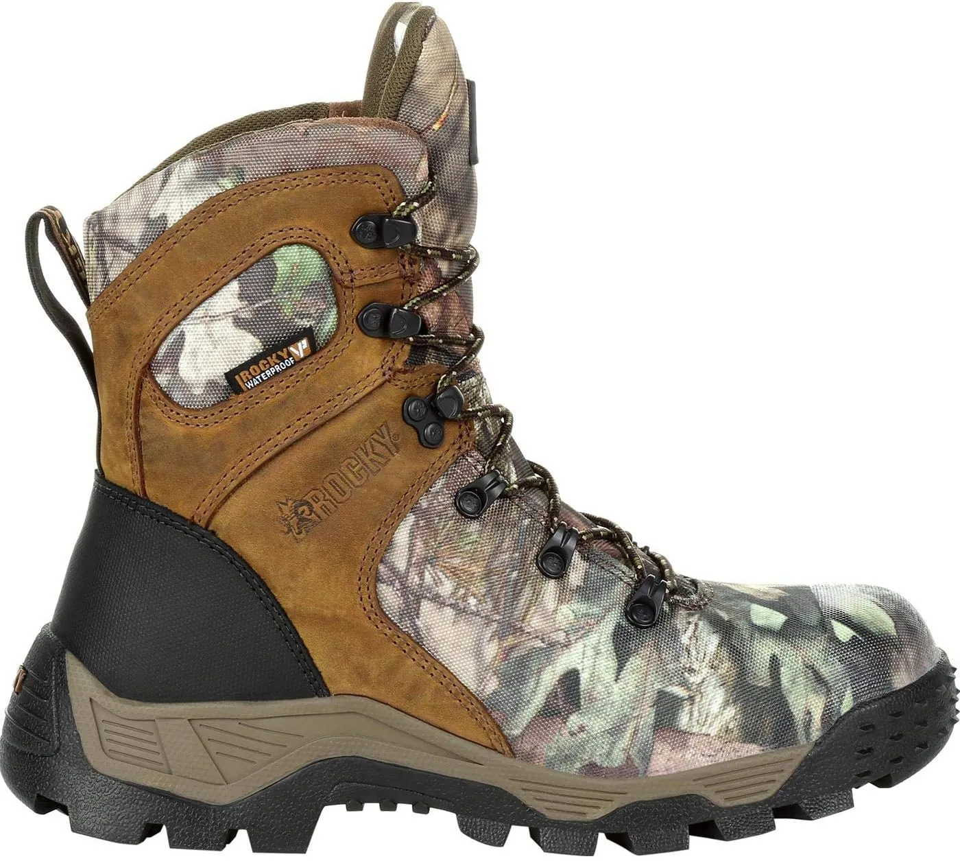 ROCKY Sport Pro Pull-On Rubber Snake Boot