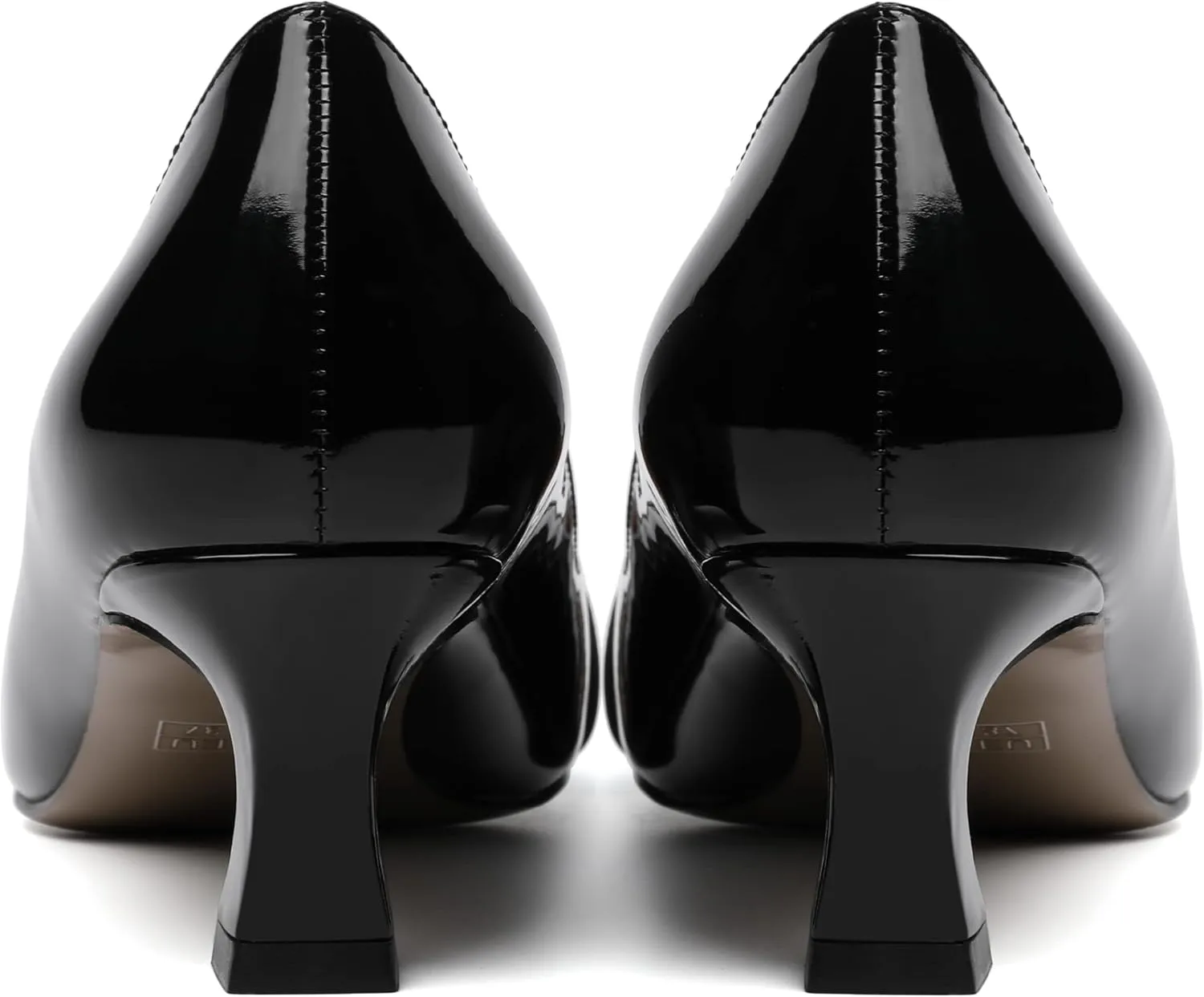 ROSERWISH Womens Slip On Pointed Toe Fashion Comfortable Party Office Kitten Low Heel Pumps Dress Shoes 2 Inch
