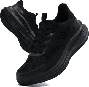 Running Shoes for Men Slip On Walking Shoes Tennis Gym Workout Shoes Breathable Non Slip Cushioning Sneakers