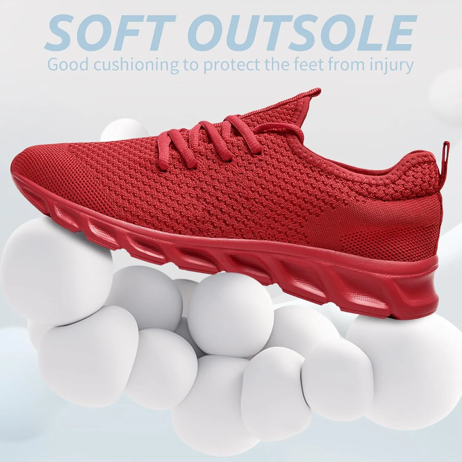 Running Womens Shoes Fashion Walking Sports Gym Tennis Breathable Slip on Ladies Non Slip Lightweight Jogging Sneakers