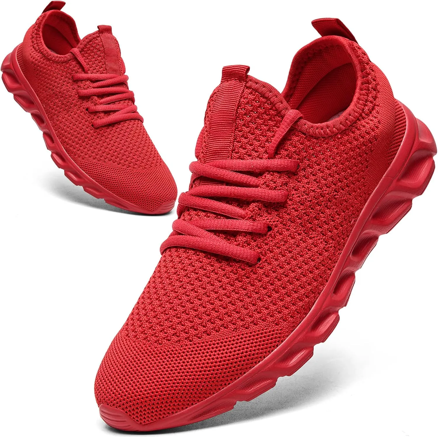 Running Womens Shoes Fashion Walking Sports Gym Tennis Breathable Slip on Ladies Non Slip Lightweight Jogging Sneakers