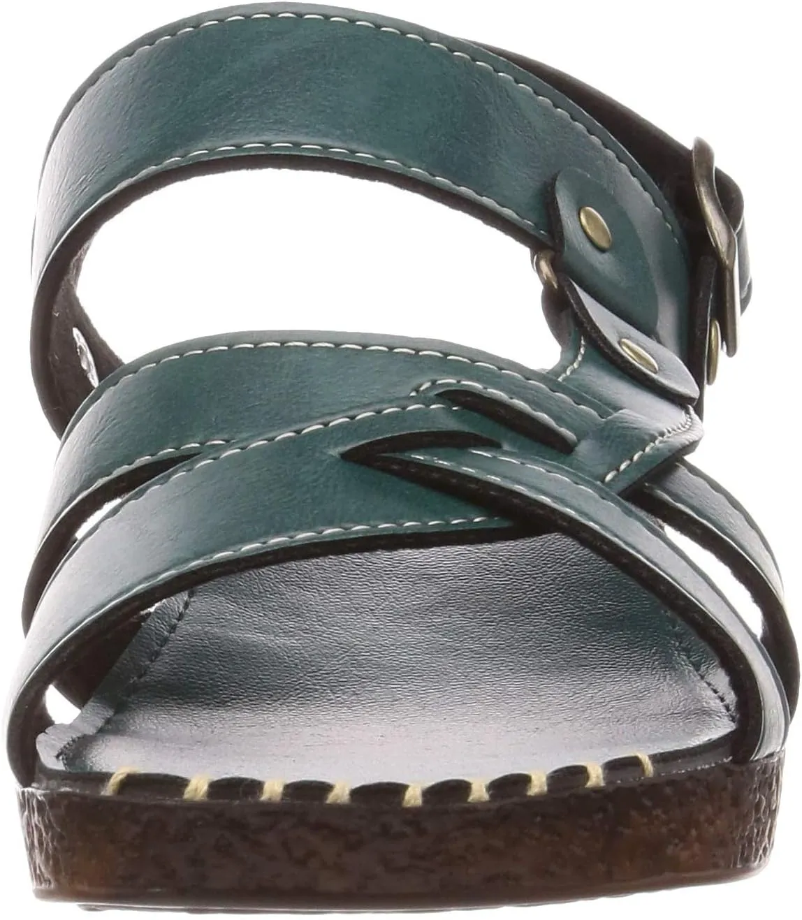 SANTA BARBARA POLO & RACQUET CLUB(サンタバーバラポロアンドラケットクラブ) Women's Sandals, Easy to wear, 1.4 inch (3.5 cm) Heel, 2-Way