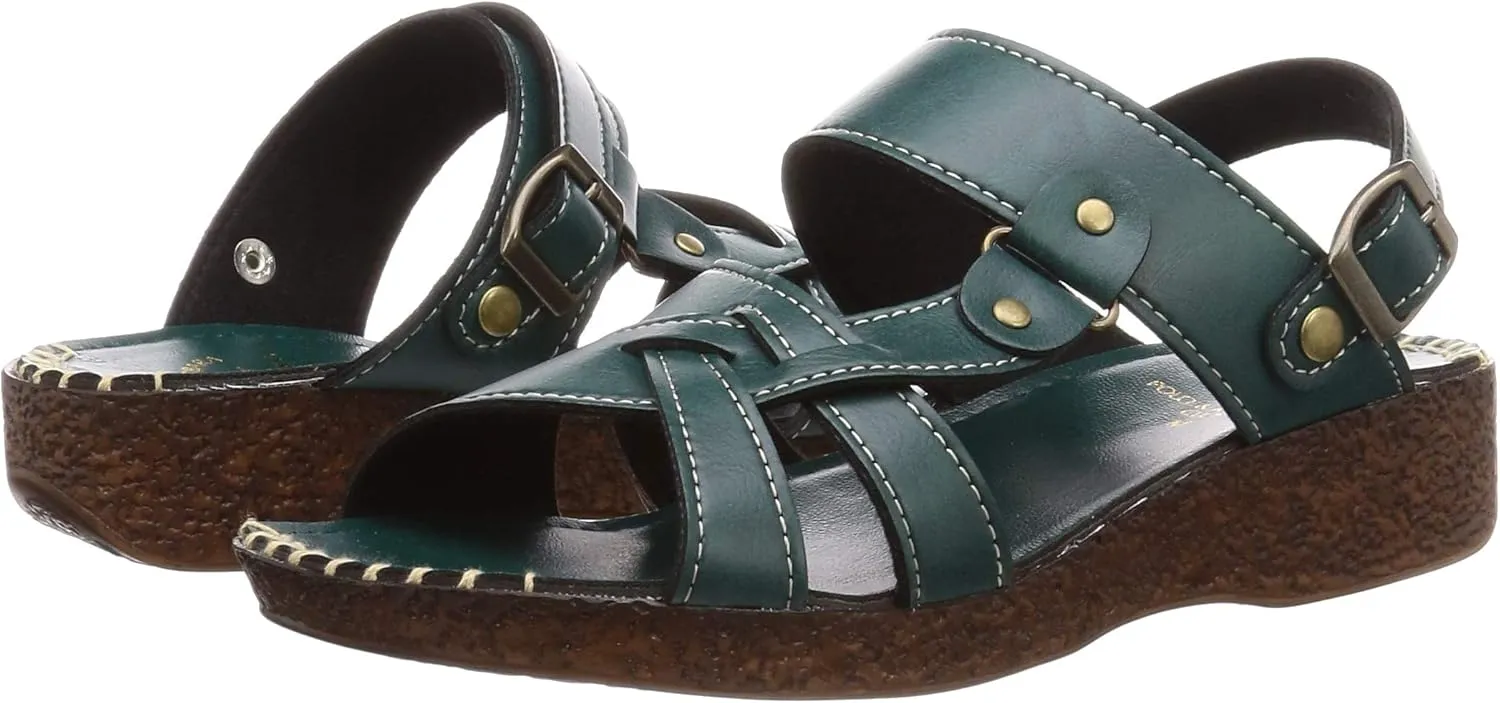 SANTA BARBARA POLO & RACQUET CLUB(サンタバーバラポロアンドラケットクラブ) Women's Sandals, Easy to wear, 1.4 inch (3.5 cm) Heel, 2-Way