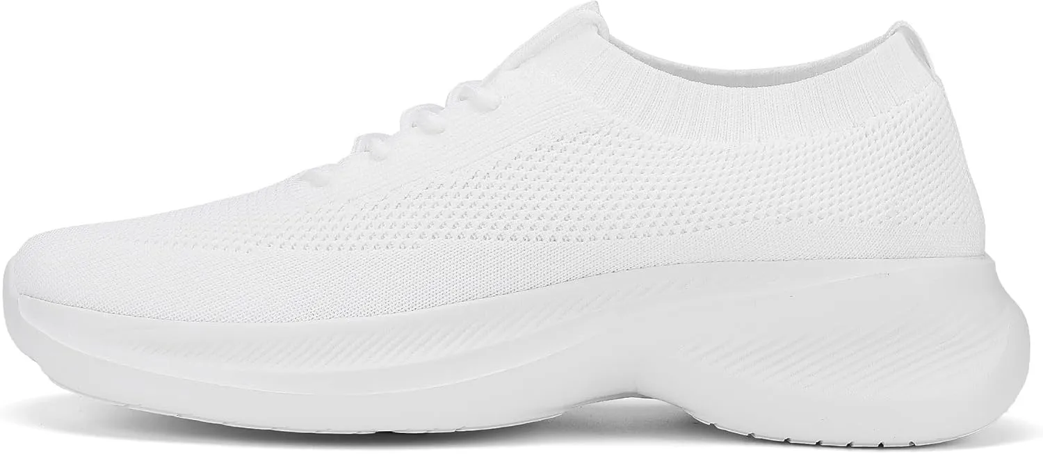 Santiro Mens Shoes Walking Tennis Shoes Comfortable Lightweight Sneakers Fashion Non Slip Mesh Gym Slip On Shoes