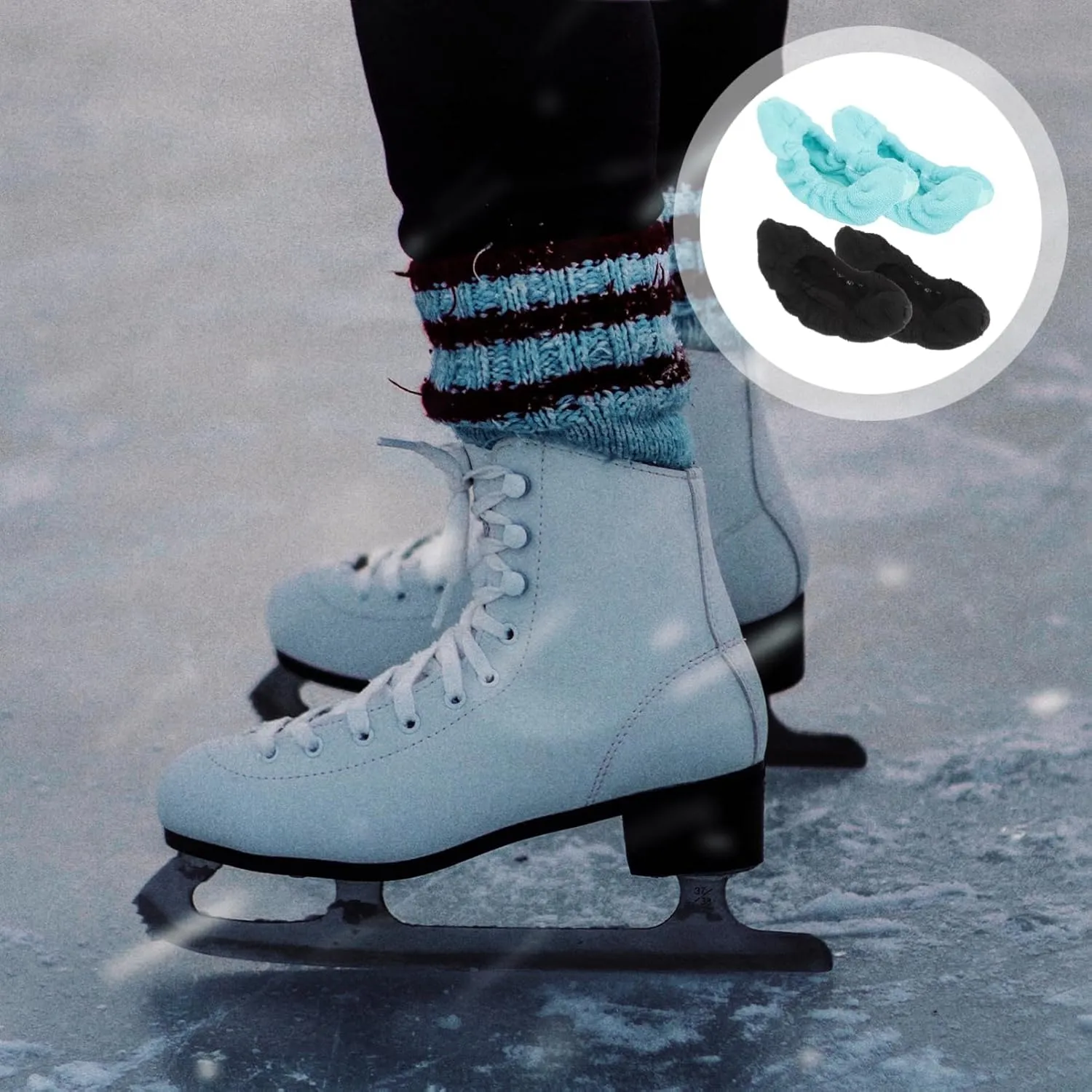 Skate Covers Ice Skates Skating Ice Skate Guards Figure Skates Soakers for Figure Skates Ice-Skate Ice