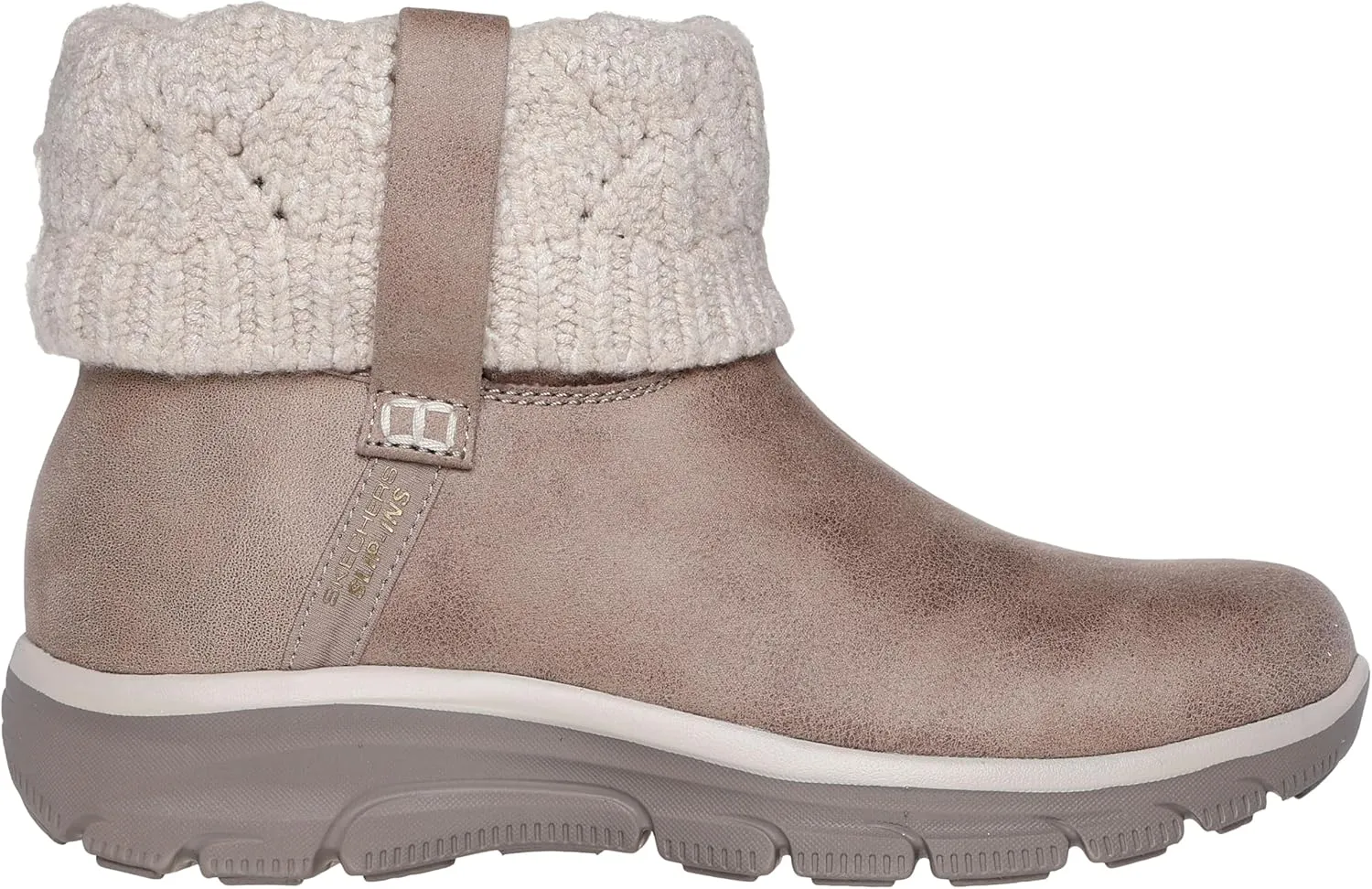 Skechers Women's Easy Going-Cozy Weather 2-Hands Free Slip-ins Ankle Boot