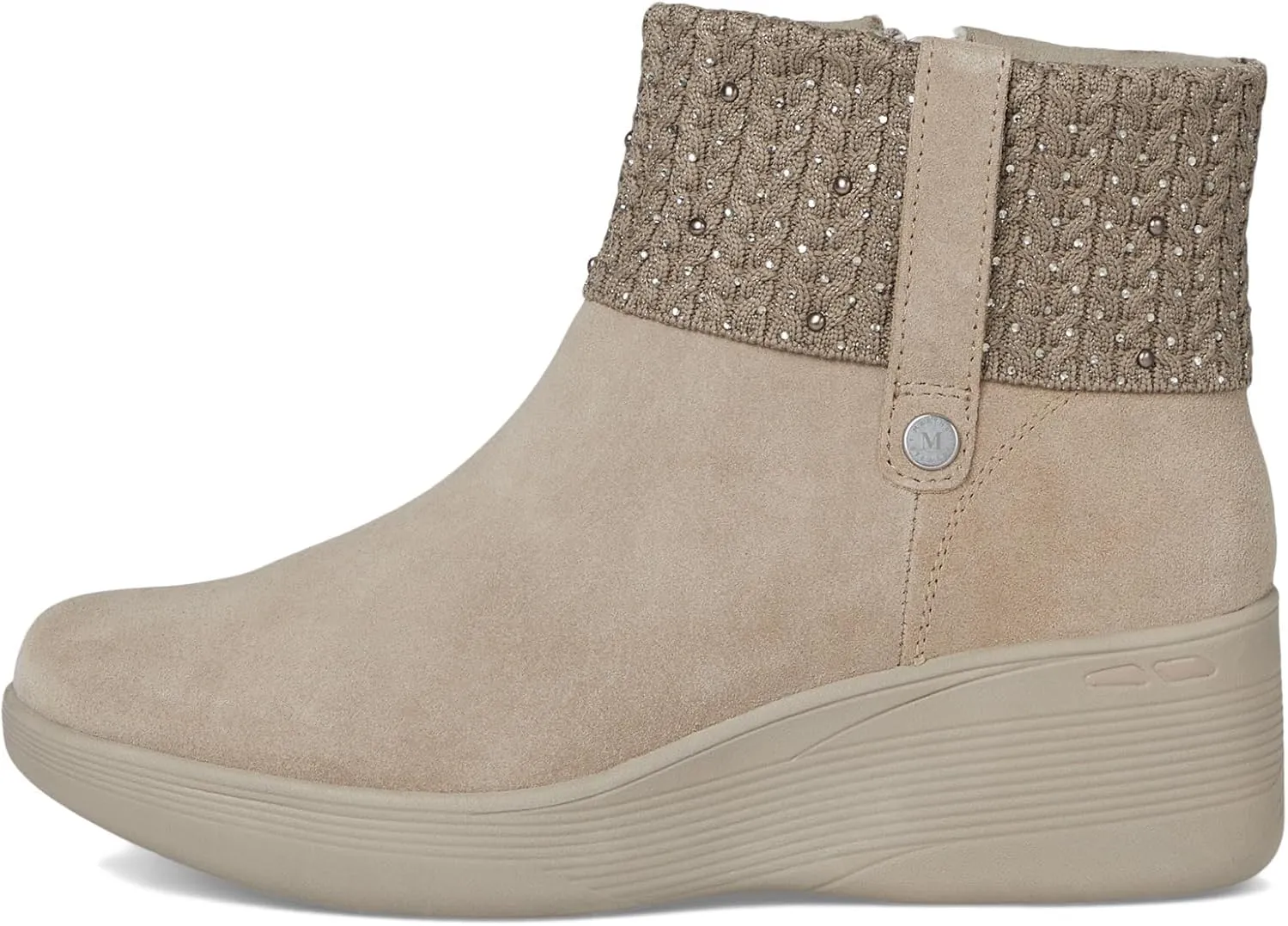 Skechers Women's Pier-lite-Fall Stunner Martha Stewart-Hands Free Slip-ins Fashion Boot