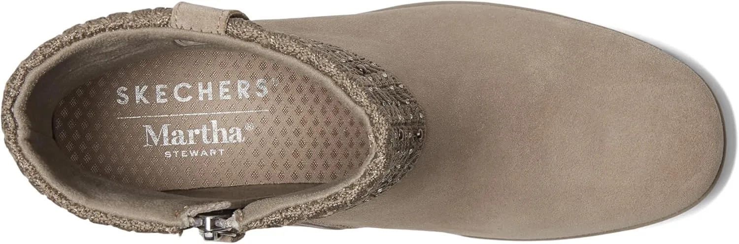 Skechers Women's Pier-lite-Fall Stunner Martha Stewart-Hands Free Slip-ins Fashion Boot
