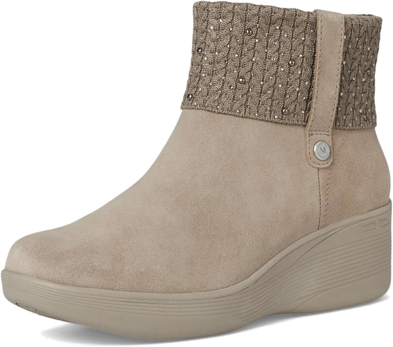 Skechers Women's Pier-lite-Fall Stunner Martha Stewart-Hands Free Slip-ins Fashion Boot