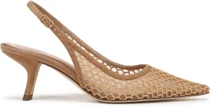 Slingback Pumps for Women Pointed Toe Heels Slip on Kitten Heels Sandals Dress Party Wedding