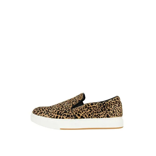 Slip Fast response Toe Rounded Coulter-L Sneakers Attractive Low Loafers Steve On Leopard Madden Top