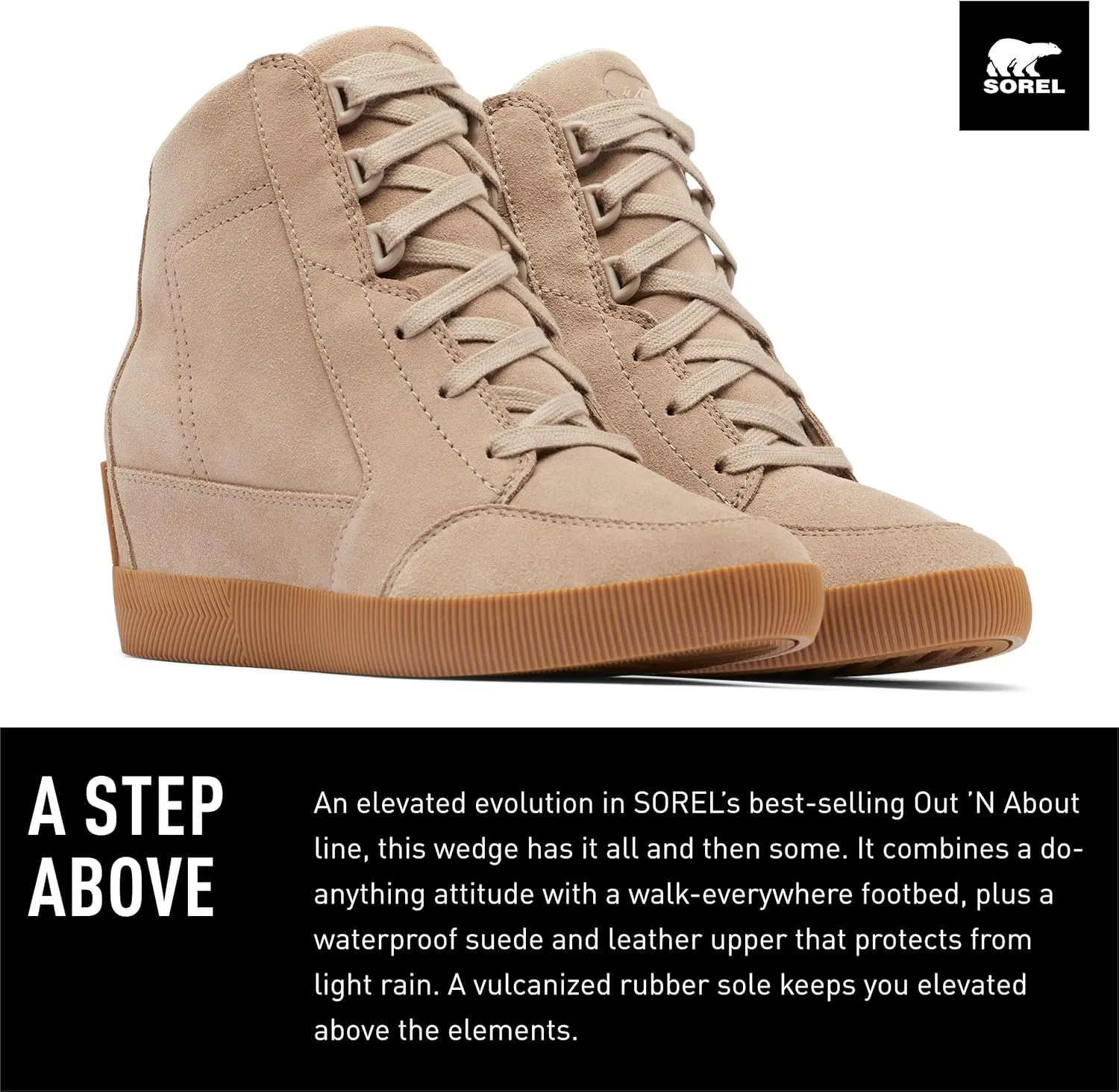 SOREL Women's Out N About Wedge Boot