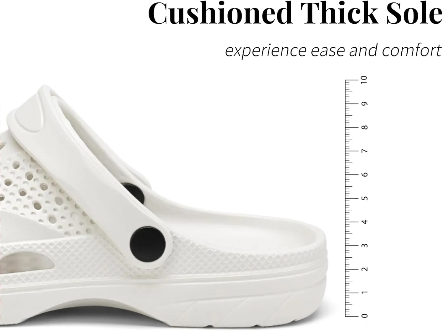 SOSOWHLTE Men's Women's Arch Support Clogs,Unisex Garden Shoes Comfortable Slip-on Outdoor Sandals Slippers for Beach Casual