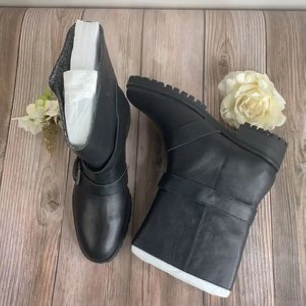 Splendid Leather Karlyn Boot, Size 10 M - Black