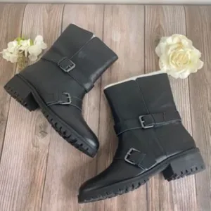 Splendid Leather Karlyn Boot, Size 10 M - Black