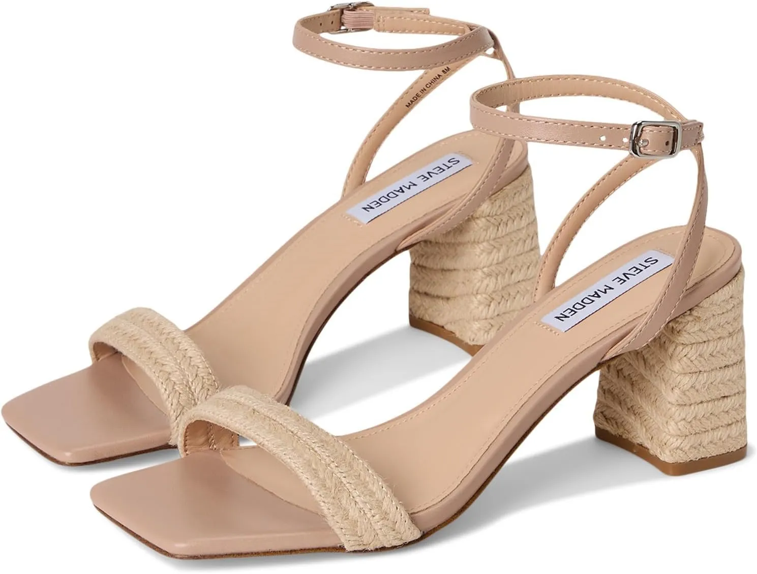 Steve Madden Women's Luxe Pump, Natural Raffia, 10