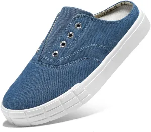STQ Slip On Orthopedic Wide Shoes丨Lightweight Women Backless Casual Plantar Fasciitis Relief Mule Sneakers
