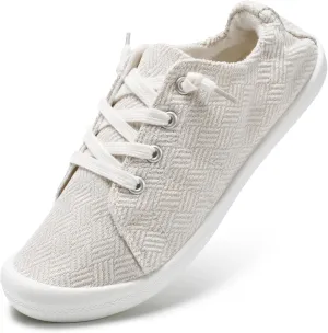 STQ Women Slip On Sneakers, Comfortable Casual Canvas Shoes