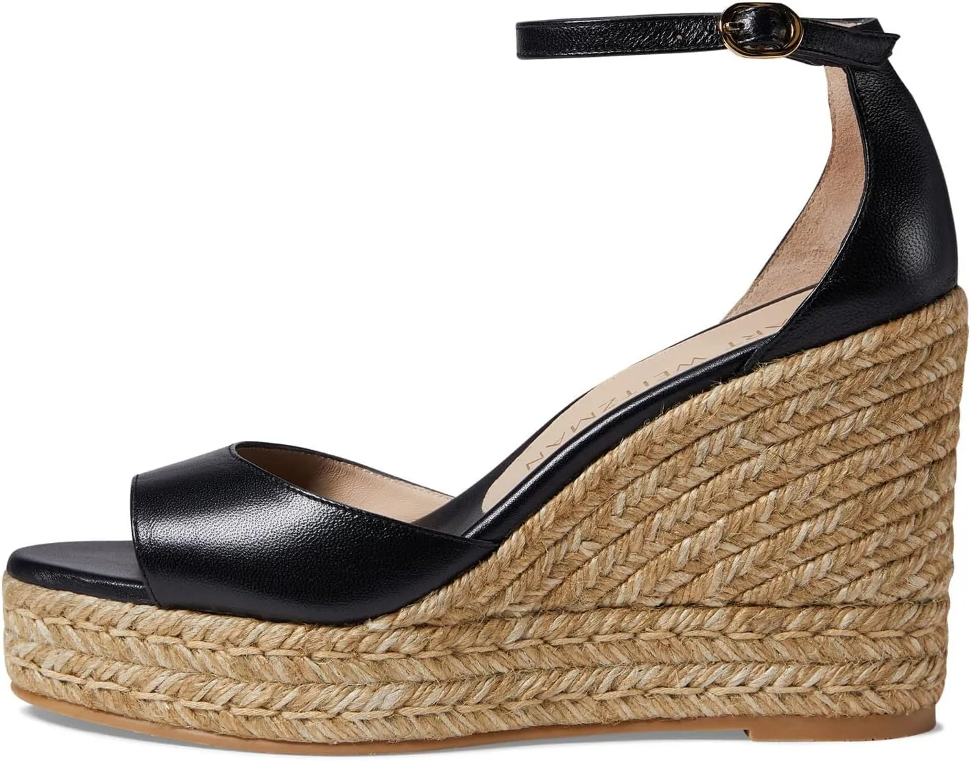 Stuart Weitzman Women's Nudist Curve Espadrille Wedges
