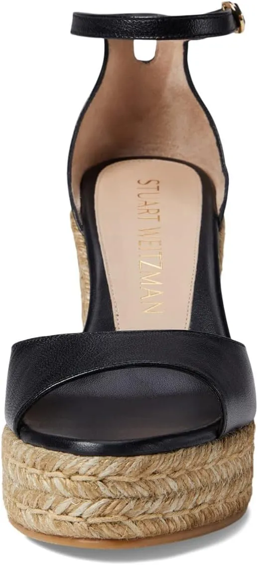 Stuart Weitzman Women's Nudist Curve Espadrille Wedges
