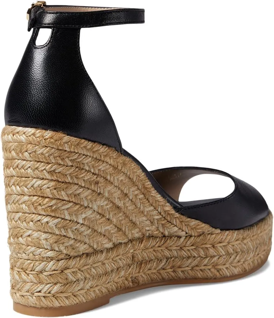 Stuart Weitzman Women's Nudist Curve Espadrille Wedges