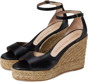 Stuart Weitzman Women's Nudist Curve Espadrille Wedges