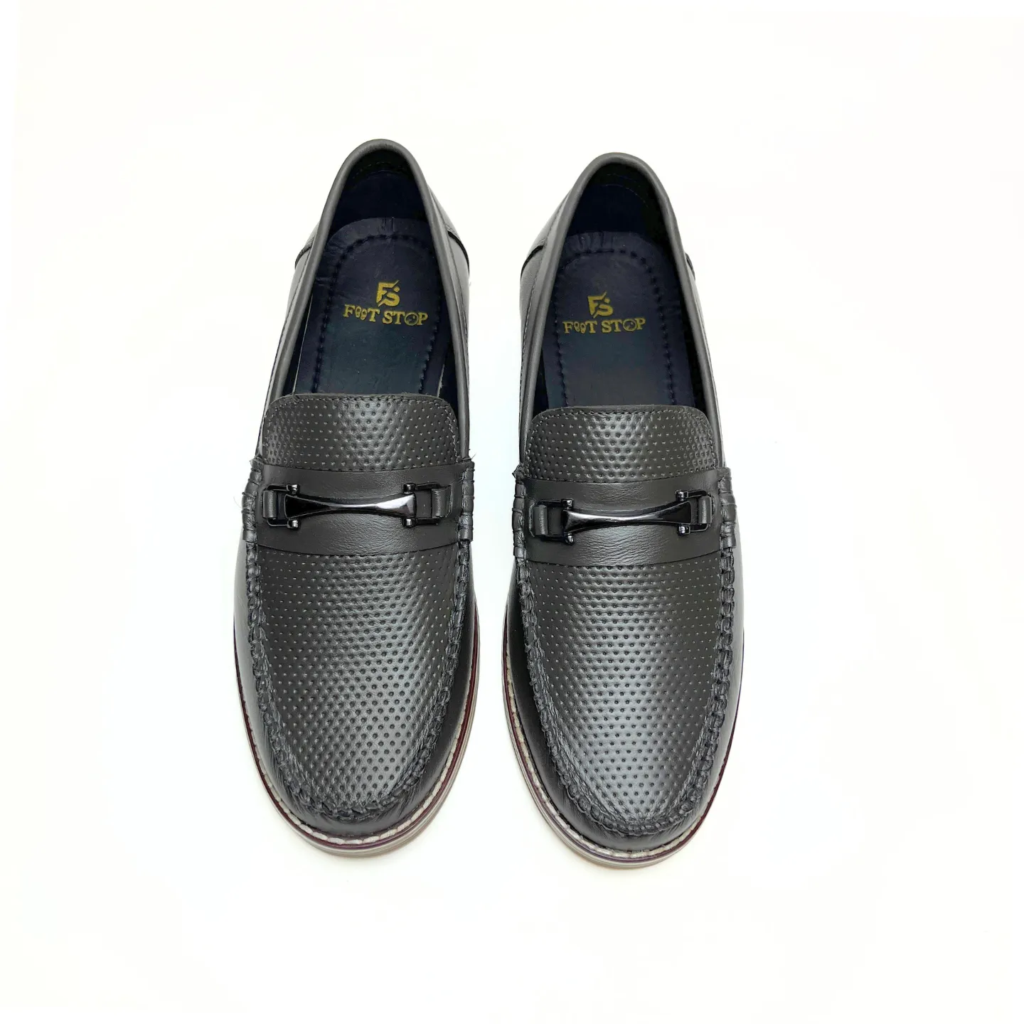 Stylish Olive Green Leather Loafers for Men - Premium Comfort & Elegance