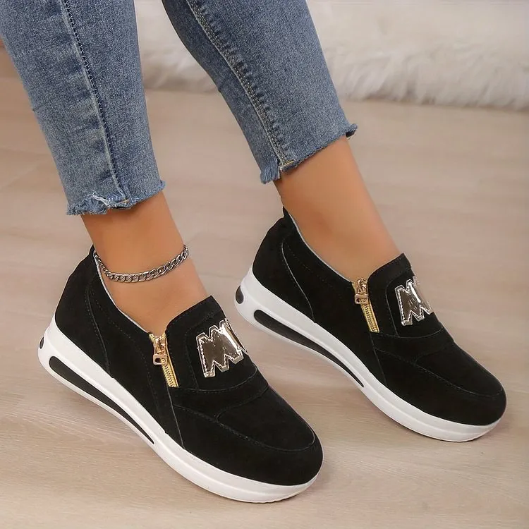 Suede Slip-On Sneakers | Comfortable | Casual & Trendy
