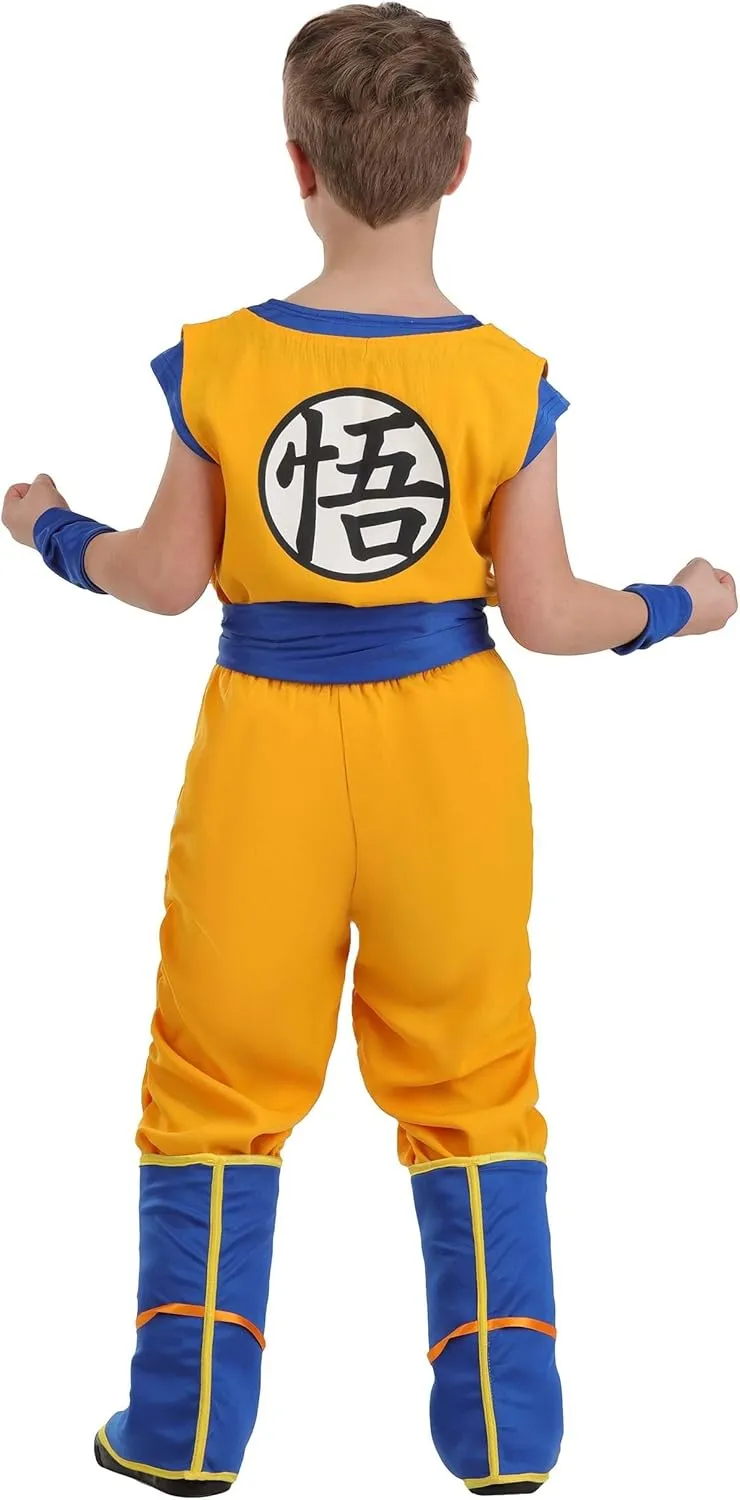 Super Saiyan Goku Outfit for Boys | Kids Dragon Ball Z Halloween Costume | Anime Series Character Cosplay