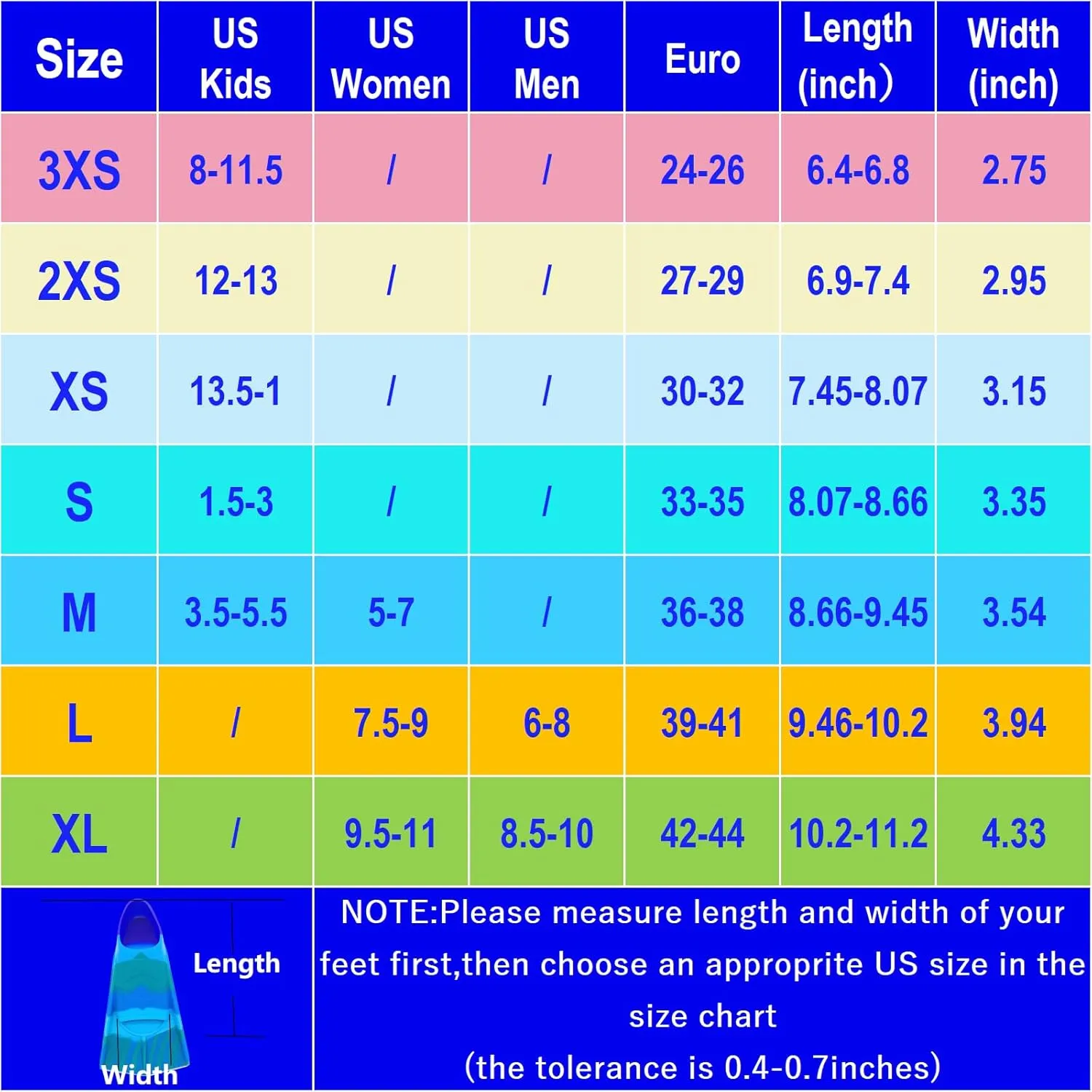 Swimming Training Fins,Kids Swim Fins,Comfortable Swimming Flippers Suitable for Children,Beginners,Girls,Boys,Adults