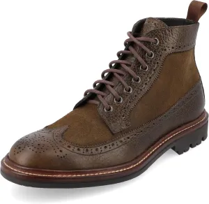 TAFT The Boston Longwing Boot in Olive