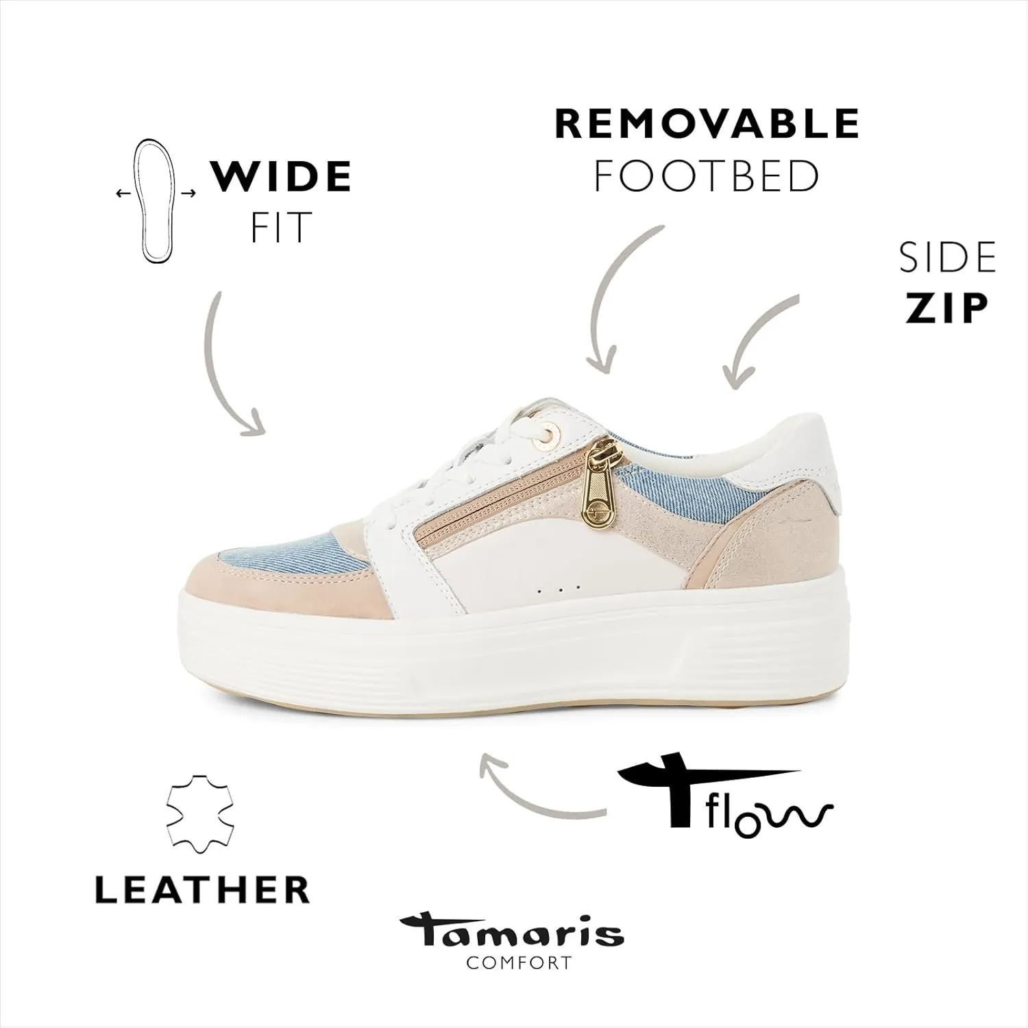 Tamaris Women's Low-Top Sneakers