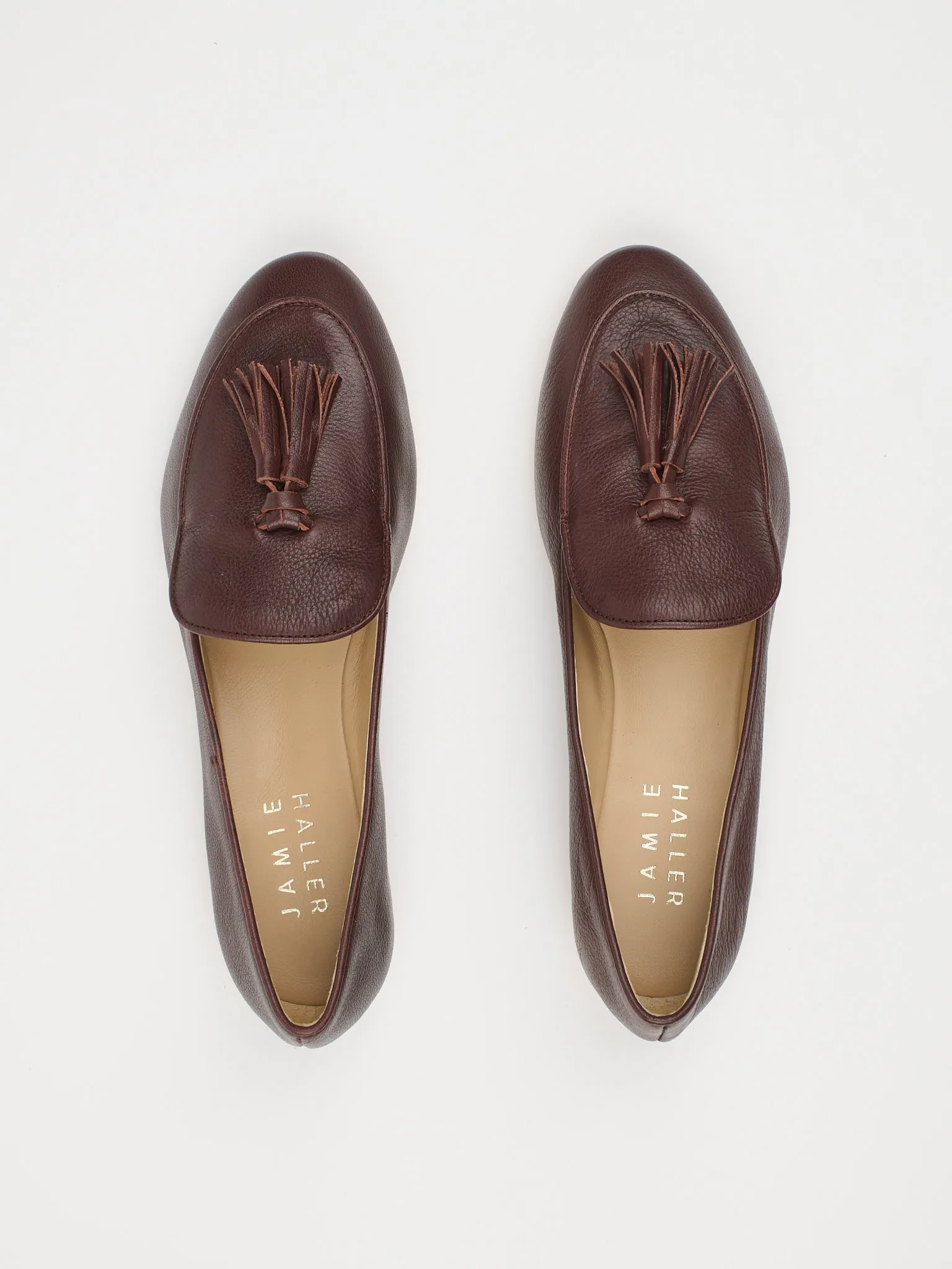 The Belgian Tassel Loafer in Oxblood