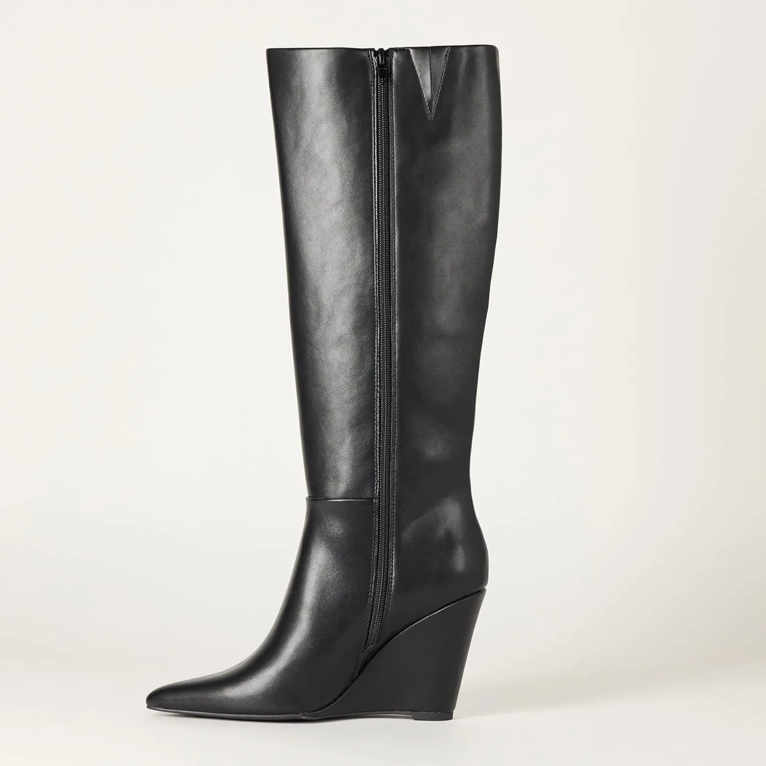 The Drop Women's Geralda Tall Wedge Boot Classic