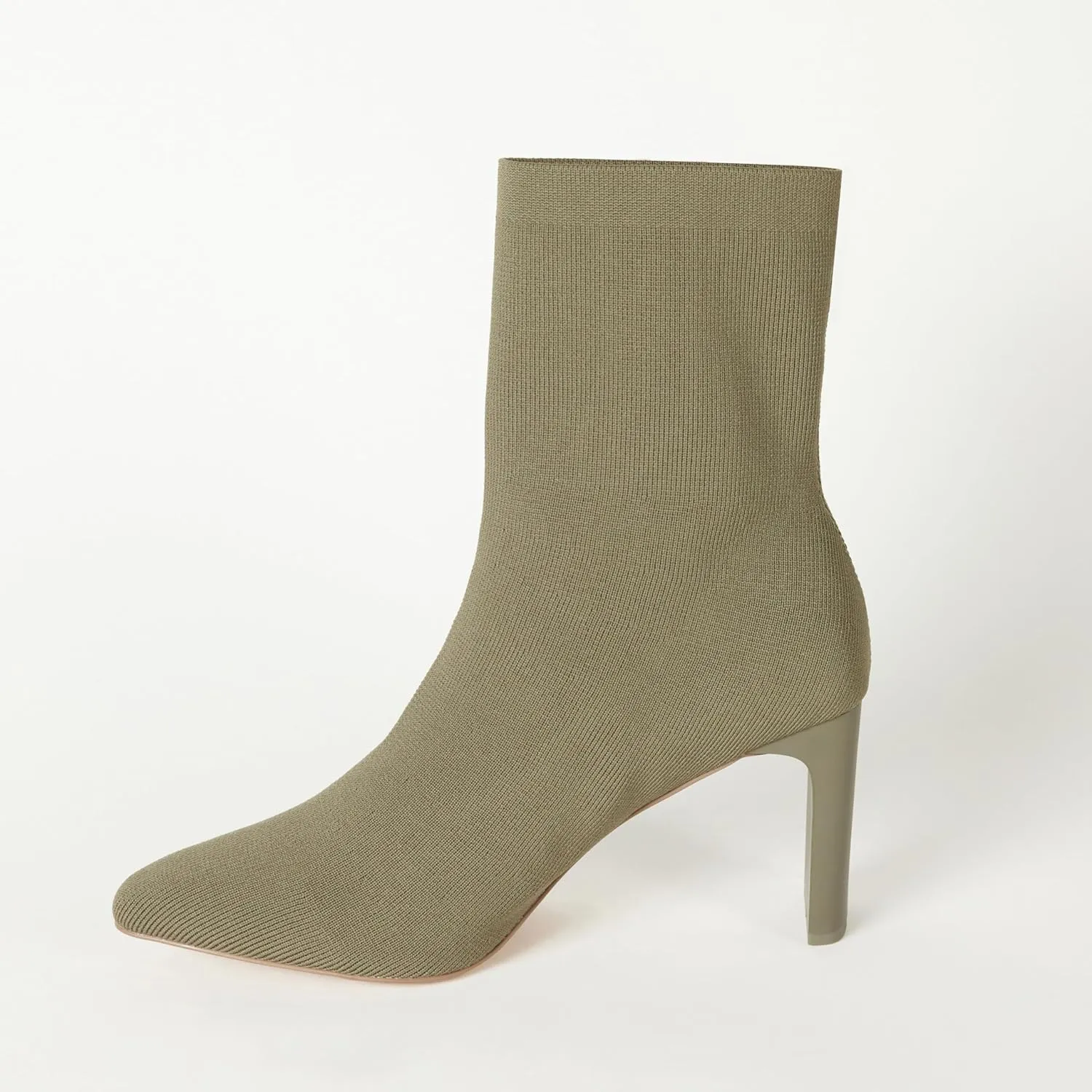 The Drop Women's Jane High Heel Pull-on Sock Boot