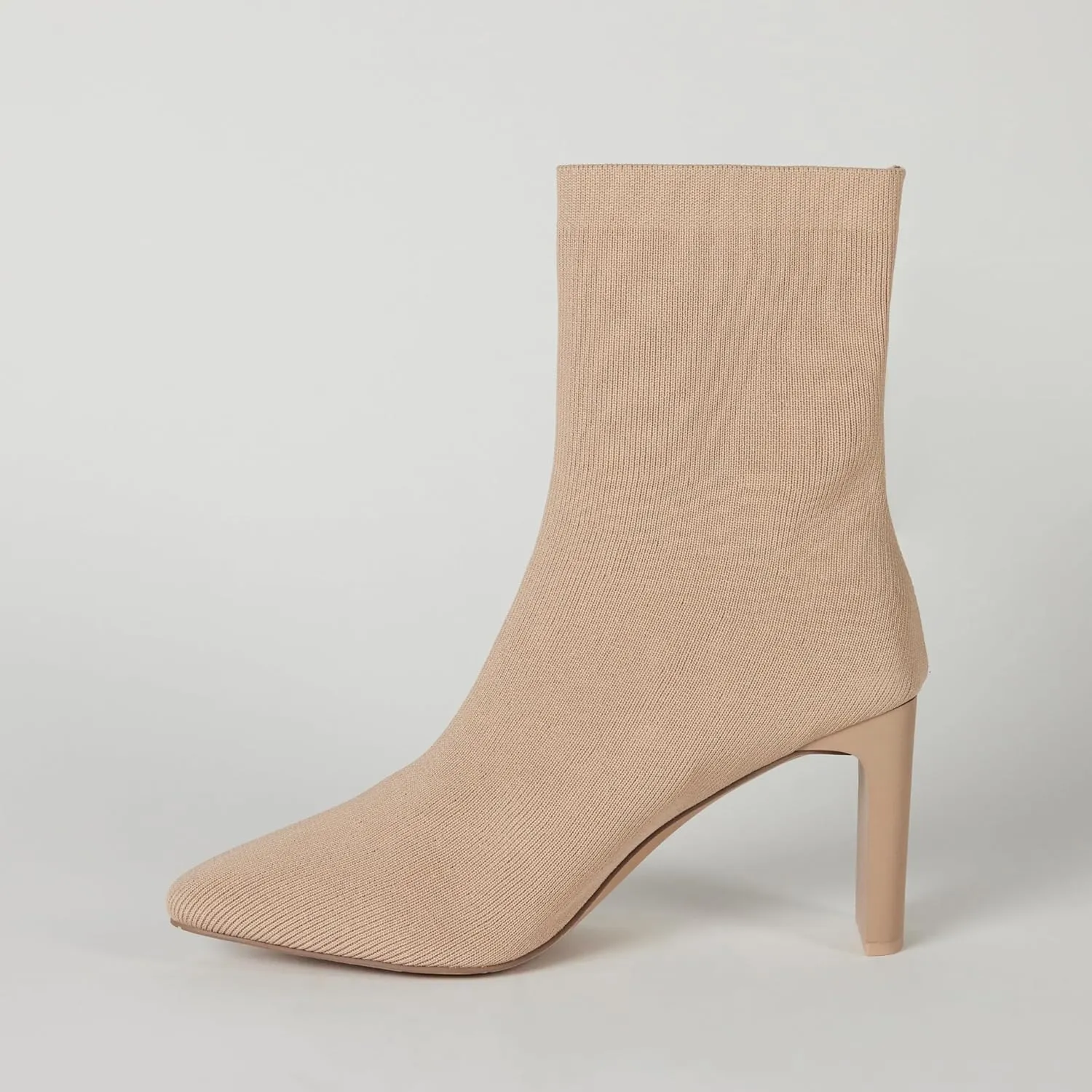 The Drop Women's Jane High Heel Pull-on Sock Boot
