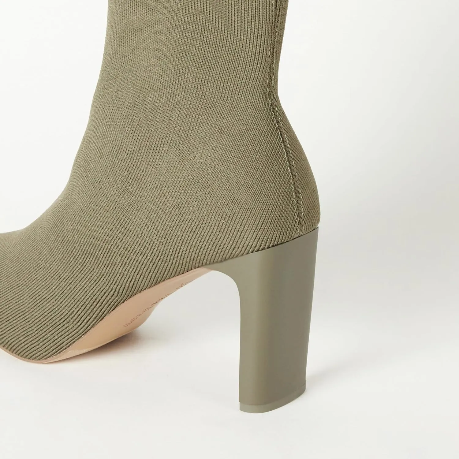 The Drop Women's Jane High Heel Pull-on Sock Boot