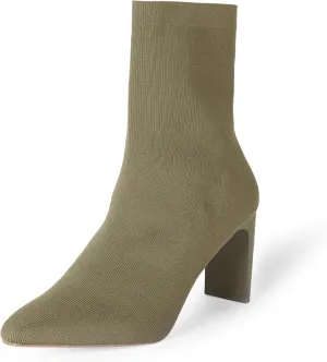 The Drop Women's Jane High Heel Pull-on Sock Boot