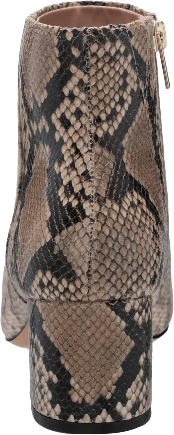 The Drop Women's Jessi Side-Zip Block Heel Ankle Boot
