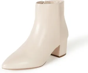 The Drop Women's Jessi Side-Zip Block Heel Ankle Boot
